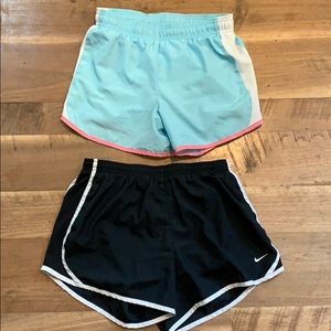2 pairs of running shorts
